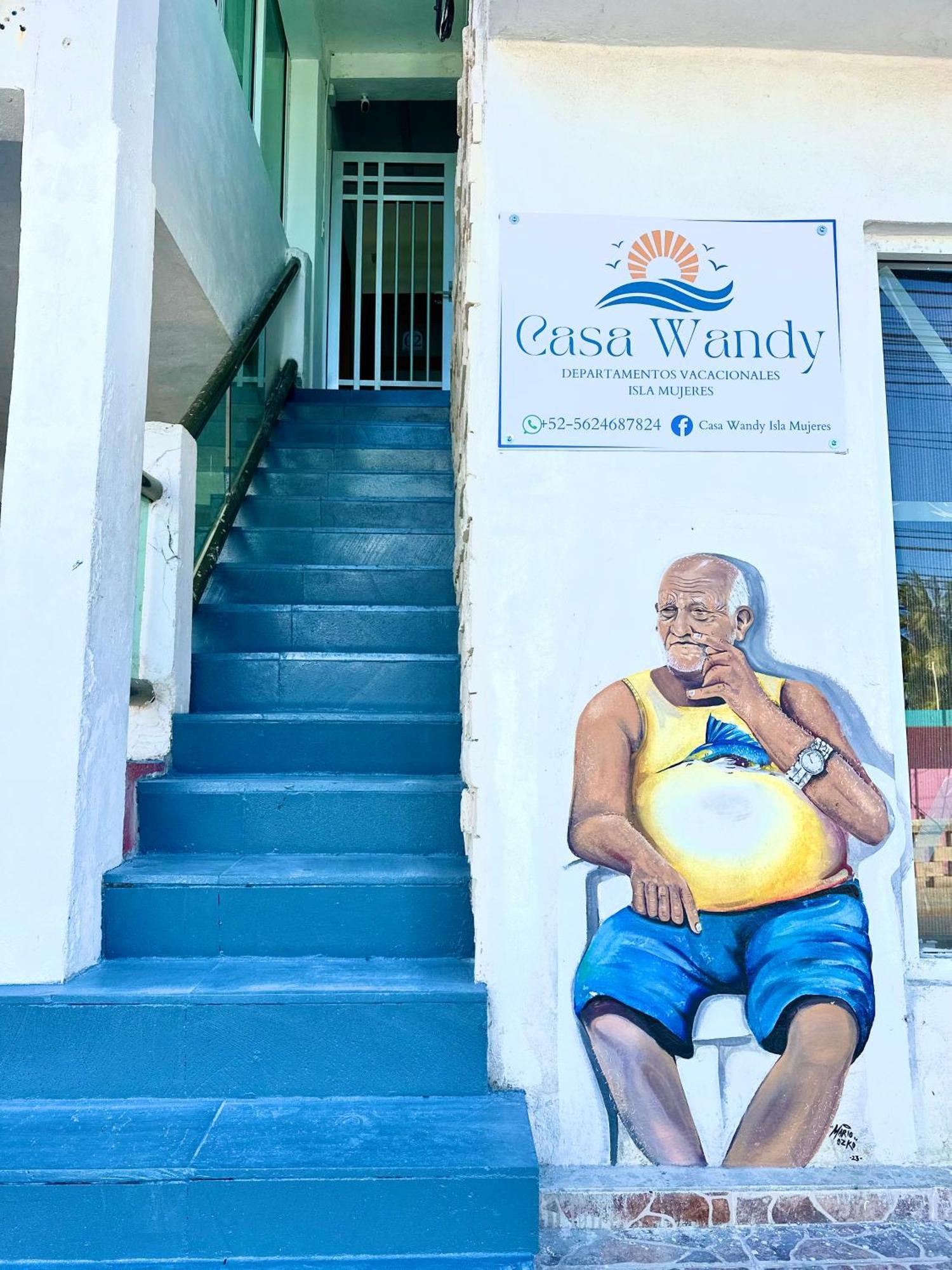 Apartament Casa Wandy Isla Mujeres Zewnętrze zdjęcie